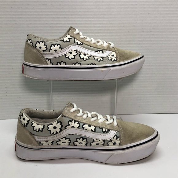 Vans comfycush old skool floral sneakers - Picture 3 of 12